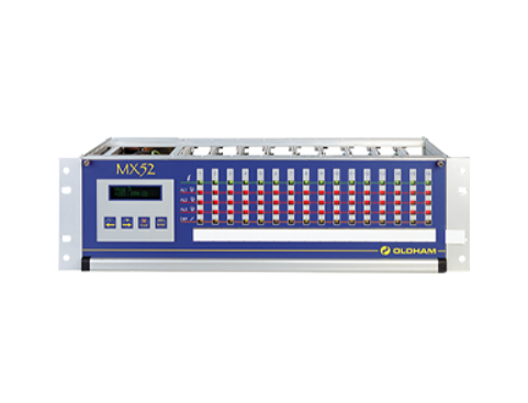 Teledyne MX 52 W52O020 MX 52 controller, Frame rack 3 U 19" type, fitted with 230 VAC power and CPU cards (CONTROLLER)