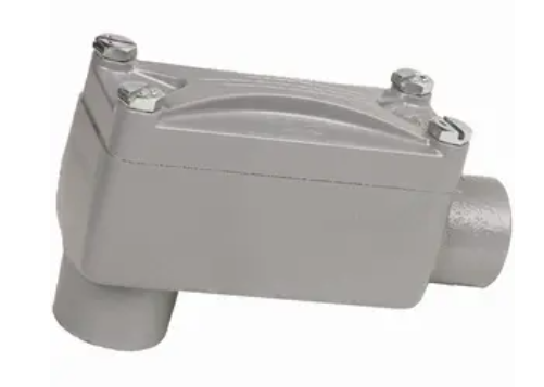 [Killark XLB-1] Killark-X/XALB series 1/2" LB Type, Aluminum X Series Conduit Body- Killark XLB-1